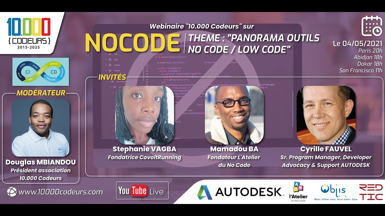 Panorama outils NO CODE / LOW CODE - YouTube