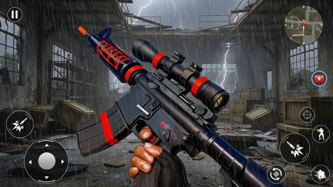 Gun Strike FPS Shooting Game - Banduk Wala Goli Wala Game - Android GamePlay