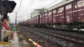 EF64 1002号機(2074レ) 松本踏切通過