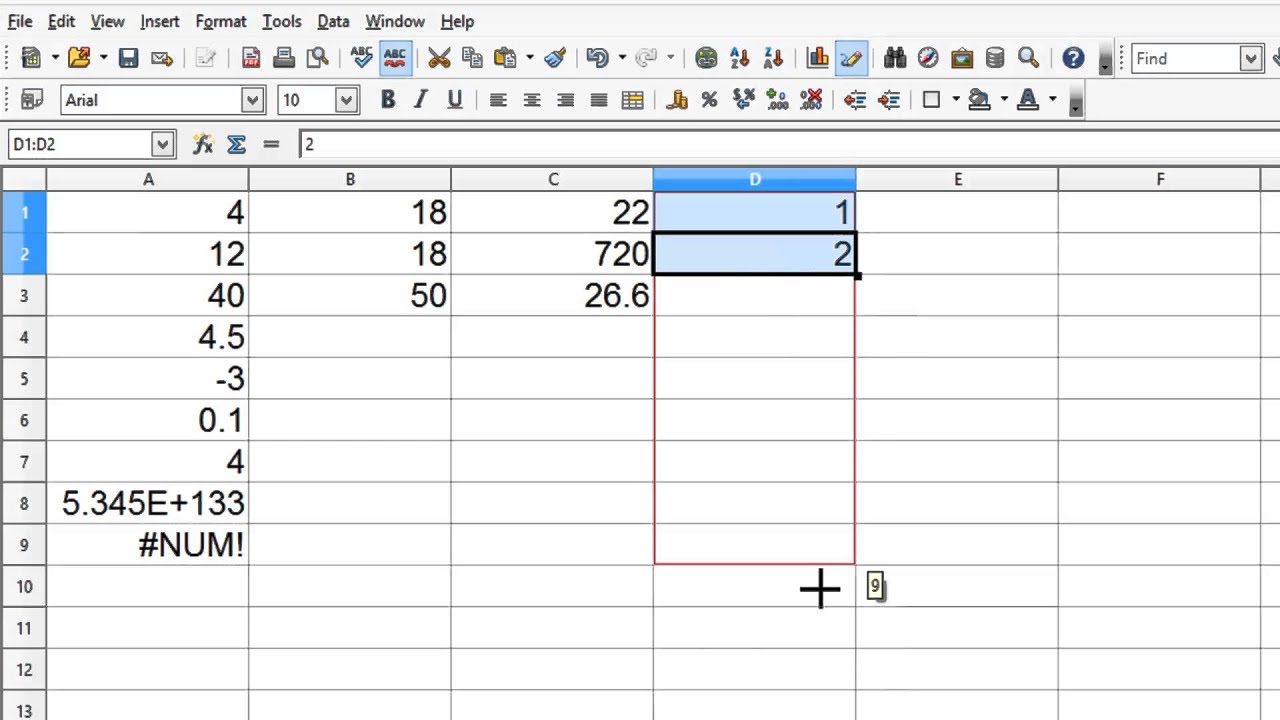 Open Office Charts Tutorial