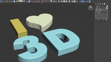 3D Logo Design using Autodesk 3ds Max Part 1
