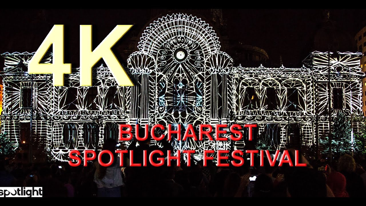 SPOTLIGHT VIDEO MAPPING CONTEST, CEC PALACE, BUCHAREST, ROMANIA, APRIL 2018