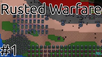 Rusted Warfare - 1v4 Very Hard AI - Gameplay/Longplay