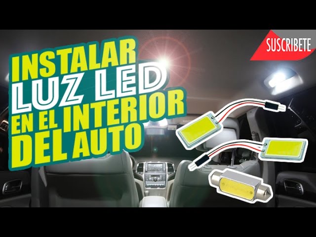 Luces interiores del coche, luces LED interiores del coche Luces