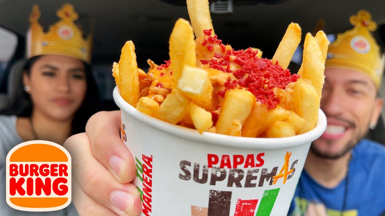 Burger King NEW Chipotle Papas Supremas (Supreme French Fries) Food