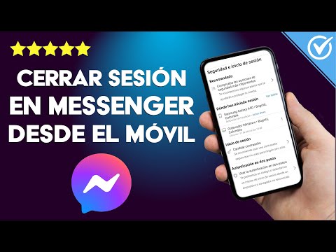 ¿Cómo cerrar la sesión de FACEBOOK MESSENGER en mi celular?