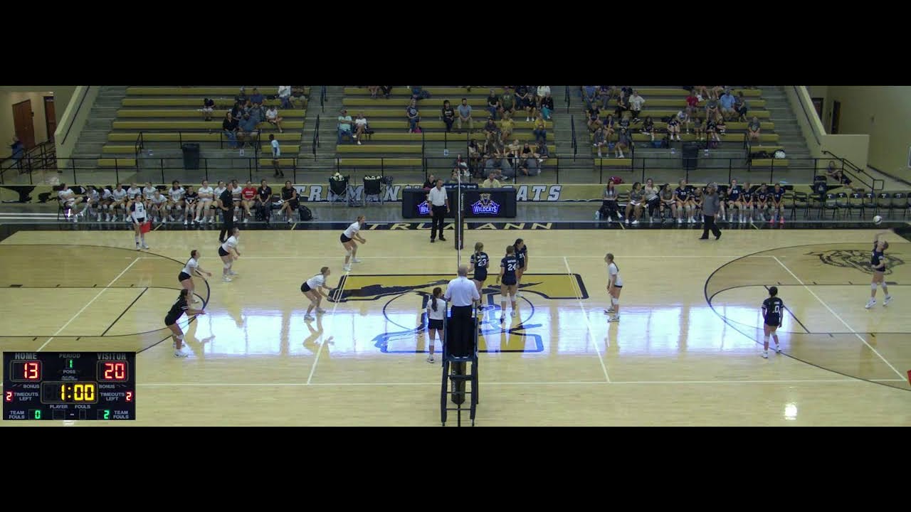 Trumann vs Southside High School Girls' Jr High Volleyball YouTube
