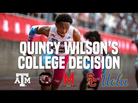 QUINCY WILSON MAKES HIS STUNNING COLLEGE DECISION | LIVE STREAM REPLAY