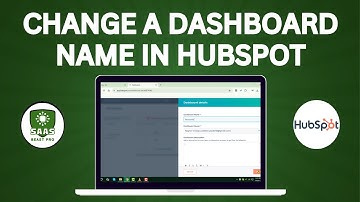How to Change a Dashboard Name in HubSpot - Full Tutorial {2025}