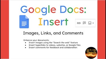 Google Docs Intermediate: Insert images, links, and comments