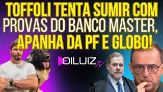 ELE TEM MEDO: Toffoli tenta esconder as provas do Banco Master, mas apanha da PF e até da Globo!