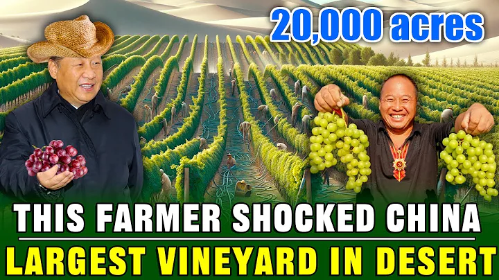 This Man Spends $8 Million to Plant 20,000 Acres of Grapes in the Desert, Shocking All of China! - DayDayNews