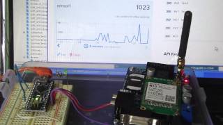 Sending Data from Arduino Nano Board to Xively Using GSM M10 Module