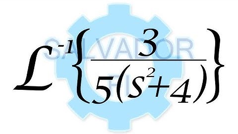 Transformada Inversa de Laplace  - Salvador FI