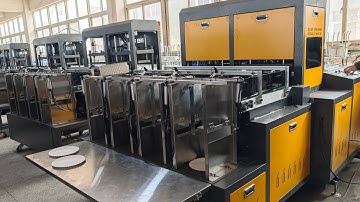 4 station 200 speed paper plate making machine with auto counter and collection (2025 New!)