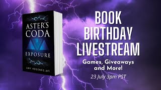 BOOK BIRTHDAY LIVESTREAM | 23 July 3pm PST
