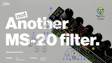 Why design another Eurorack filter? ThreeTom Modular MS-22 // Synth Design Podcast