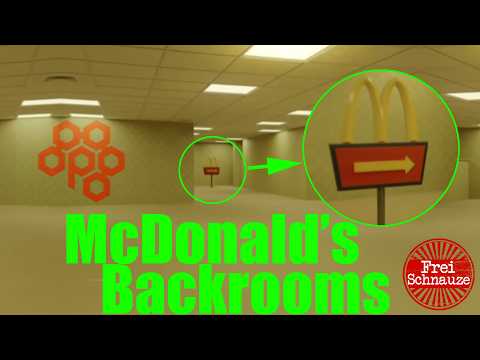 🤯 McDonalds Backrooms!? Das offizielle Horror-Crossover ist da: Der absolute Fast-Food-Schock!!!!!