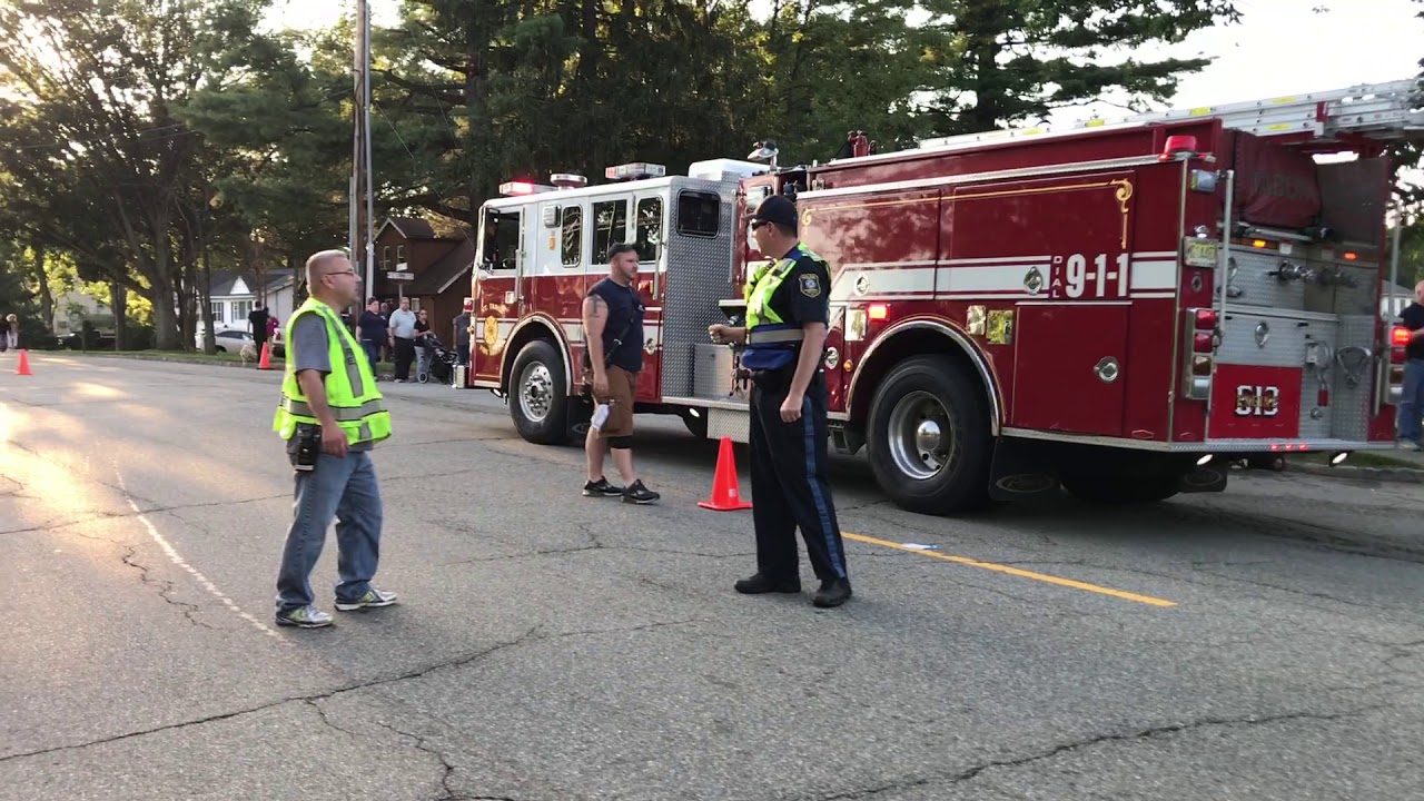 MOUNT TABOR FIRE DEPARTMENT ENGINE 13 TAKING UP FROM PARSIPPANY FIRE