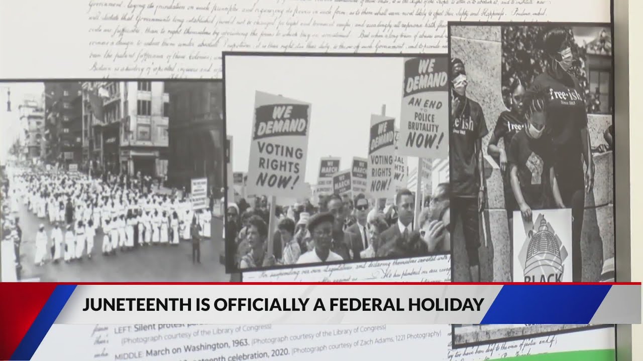 Government offices closed today for first Juneteenth federal holiday