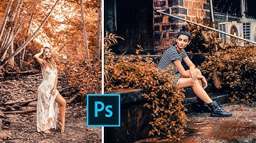 [FREE ACTION] Autumn Color Effect  Photoshop Tutorial | Make Any Photo Look Like Fall