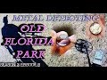 S03-E08 Metal Detecting at the &quot;Old Florida Park&quot; Antique Class Ring Found with Equinox 600