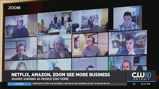 Celebrity Netflix, Amazon, Zoom See More Business, Shares Surging During Pandemic Net Worth