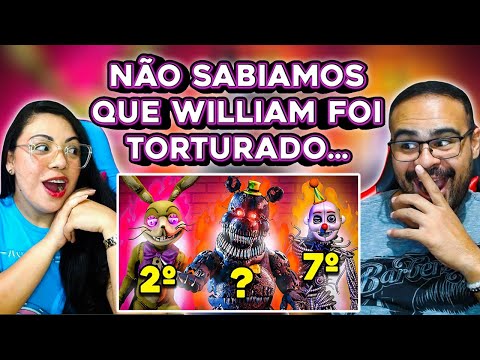 REACT ULTRA NERD | Os Animatrônicos MAIS PODEROSOS de Five Nights At Freddy's