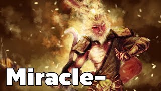 Miracle- Monkey King Mid Dota2 Gameplay