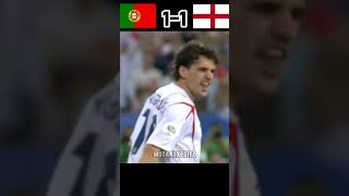 Portugal vs England 2006 World Cup Quarter-Final Penalty Shootout #highlights #football #short