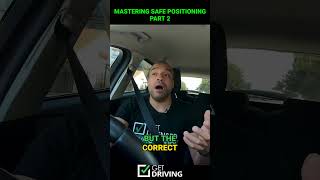 How to master safe positioning #driving #drivinglesson #drivingtips #shorts