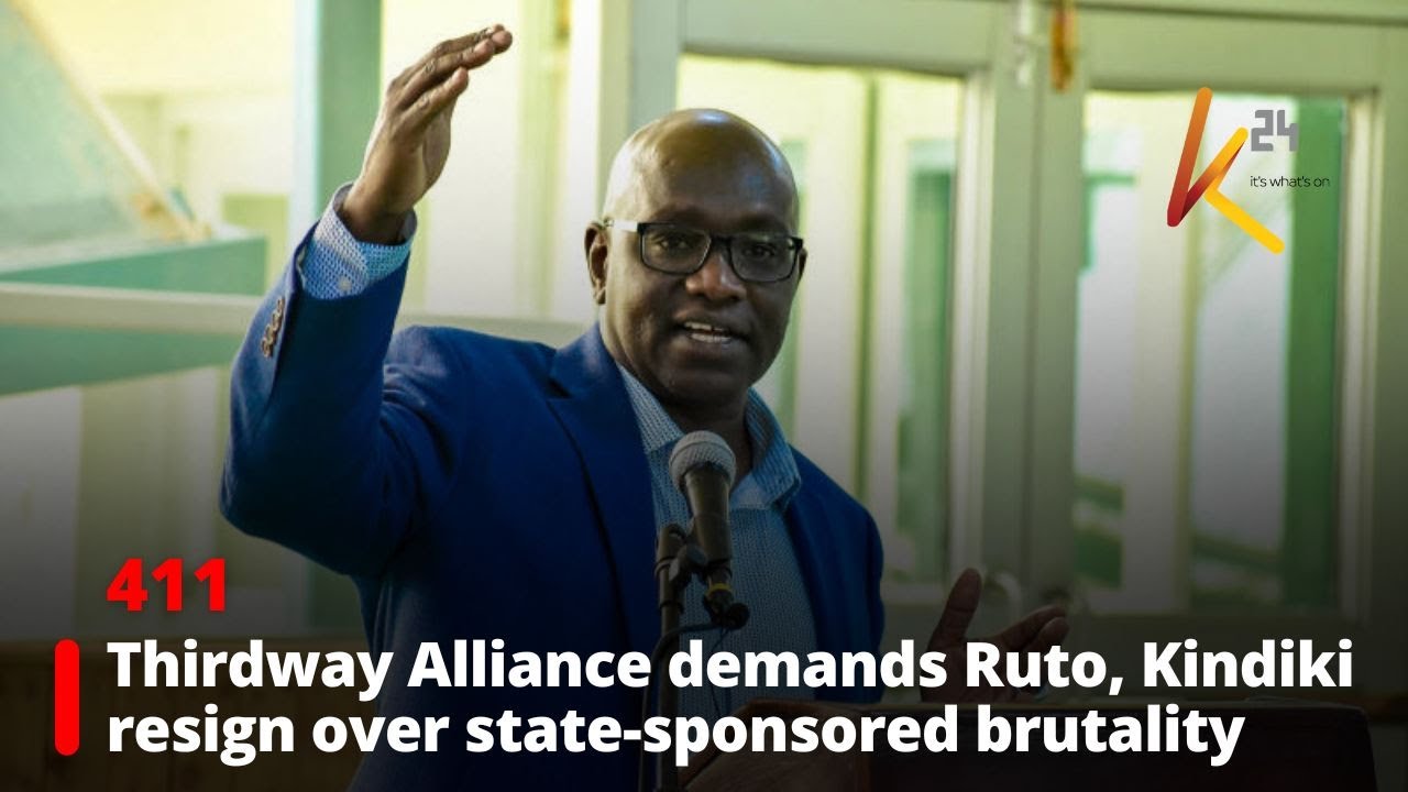 Thirdway Alliance demands Ruto, Kindiki resign over state-sponsored brutality