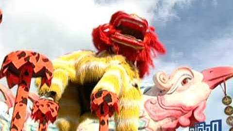 SƯ TỬ LÊN MAI HOA THUNG - HẰNG ANH ĐƯỜNG (LÂN SƯ RỒNG 2000)