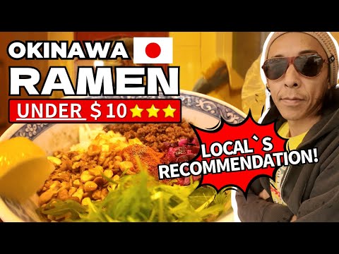 I tried Spicy Soupless Ramen in Japan (10/10)[Life in Japan/Okinawa]