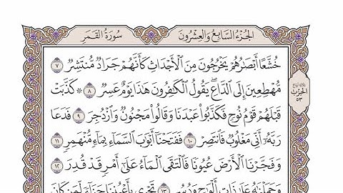 الربع الرابع من الحزب ٥٣ من القرآن الكريم - الشيخ محمد أيوب رحمه الله