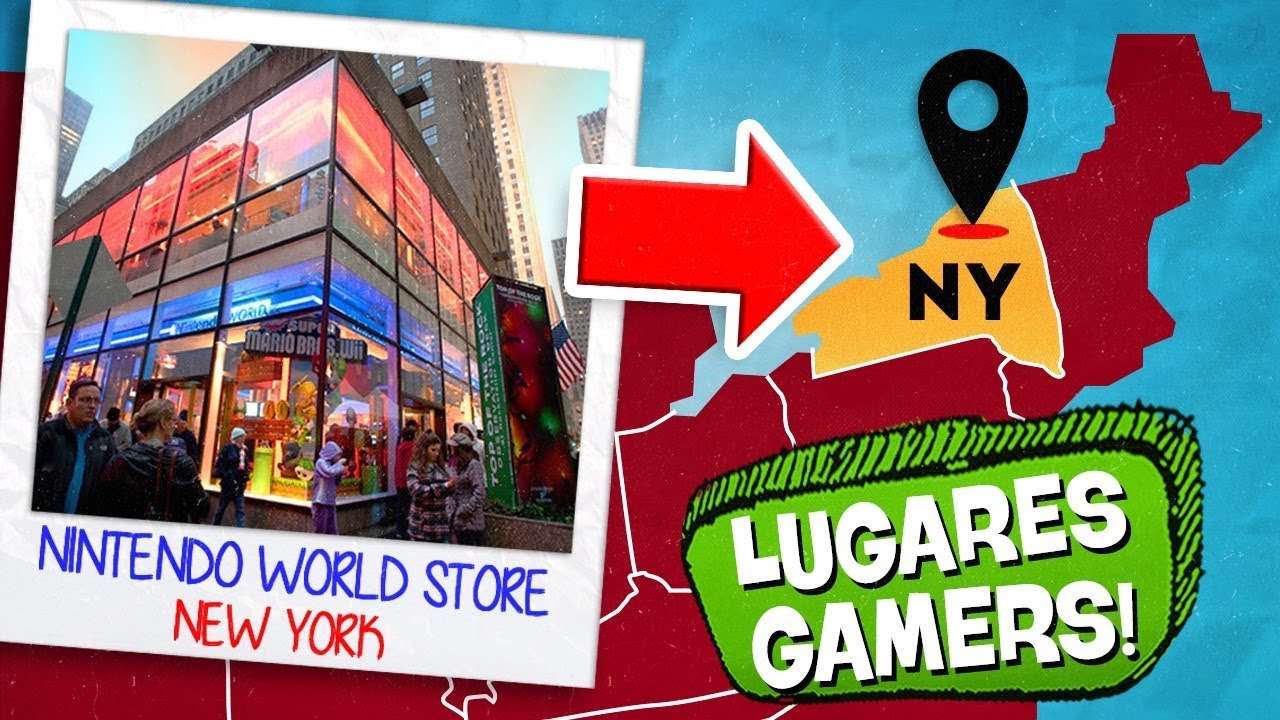 5 LUGARES PARA GAMERS NO MUNDO! ✈🌎