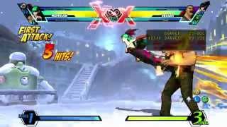 UMVC3 Morrigan+Log Trap  SoulDrain Loop Optimized...sort of