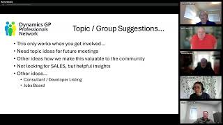 Dynamics GP Webinars | Dynamic Communities | Dynamics GP Professionals Network
