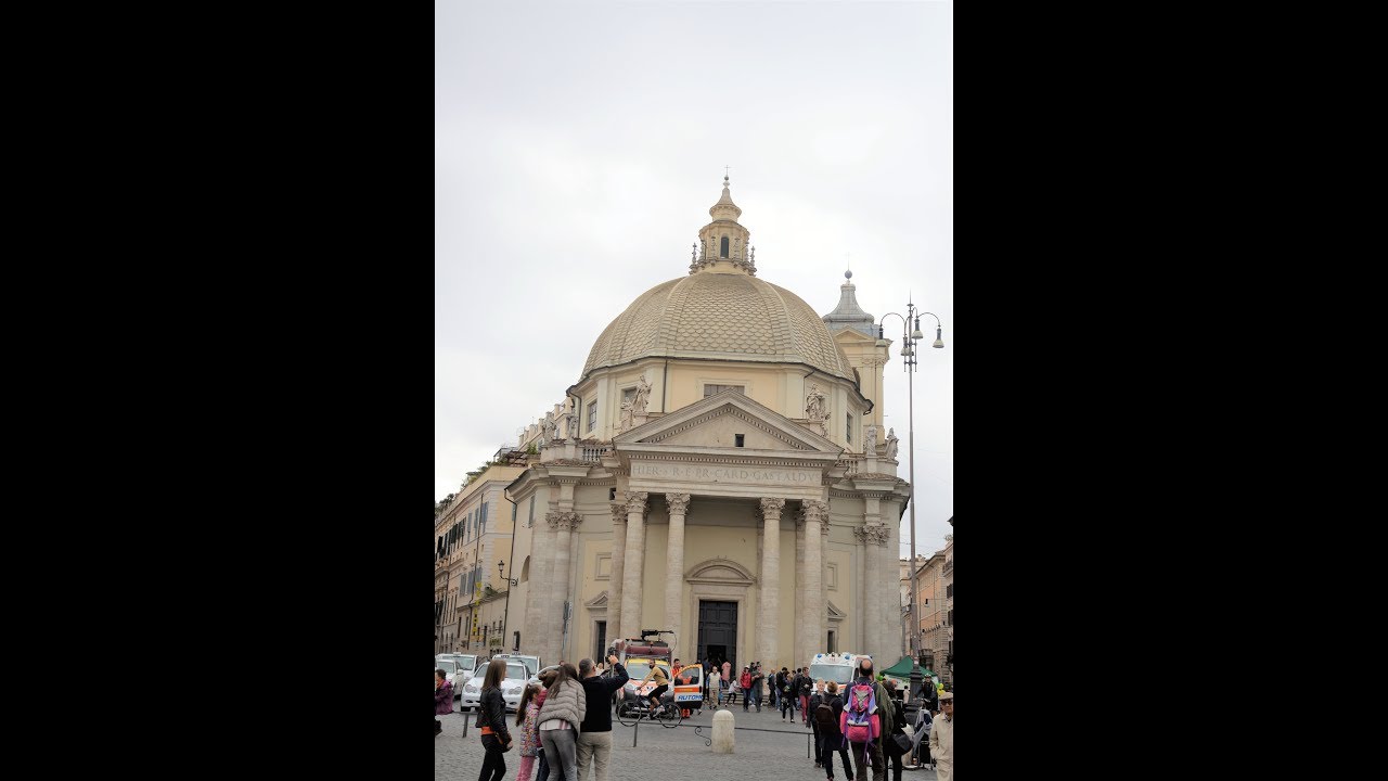 Chiesa Santa Maria di Montesanto, ovvero Chiesa degli Artisti, Roma YouTube Chiesa Santa Maria di Montesanto, ovvero Chiesa degli Artisti, Roma YouTube