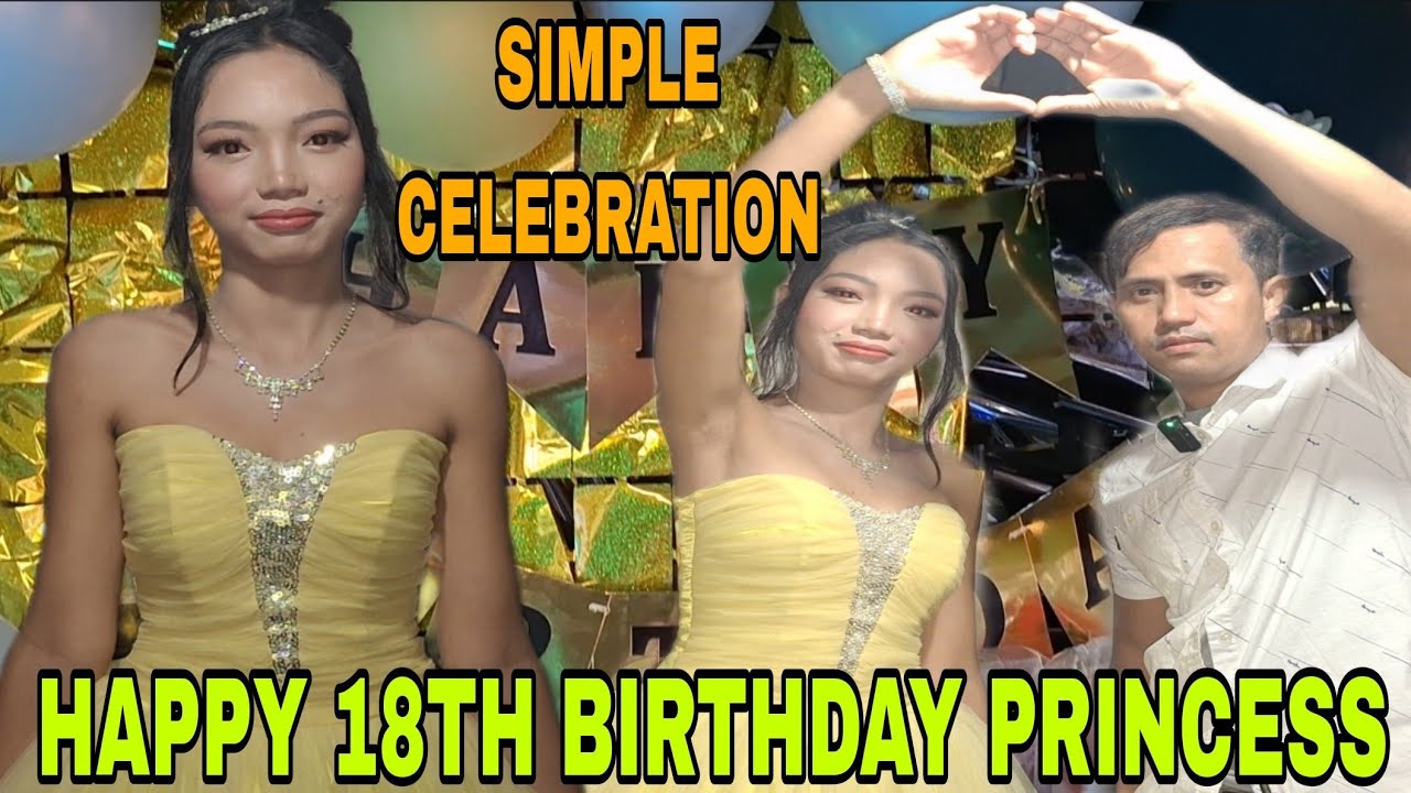 DEBUT NI PRINCESS DINUMOG NG MARAMING BISITA SIMPLE PERO GRABEE ANG PASABOG