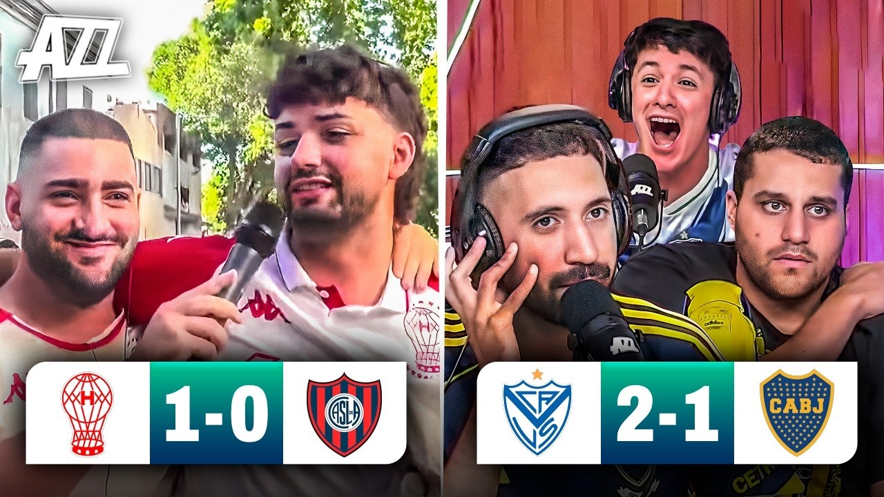 BOCA PERDIÓ vs VÉLEZ en LINIERS + HURACÁN le GANÓ el CLÁSICO a SAN LORENZO - TORNEO APERTURA EN VIVO