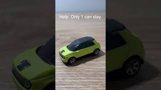 Mini Cooper SE vs Honda e… Only One Can Stay ⚡🚗 #shorts #automobile #toys