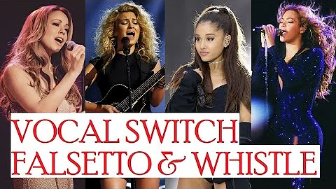 VOCAL SWITCH - Chest Voice to Falsetto/ Head Voice & Whistle