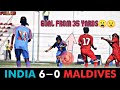 India vs Maldives || 6 - 0 Full MATCH EXTENDED HIGHLIGHTS || FULL HD