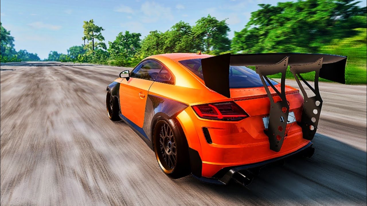 Extreme Car Driving Simulator Audi R8 - YouTube