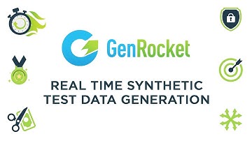 GenRocket Real Time Synthetic Data Video