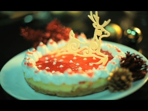 Strawberry Cheesecake Recipe - How To Make A Perfect Cheesecake At Home - Easter Special Cake Recipe | India Food Network