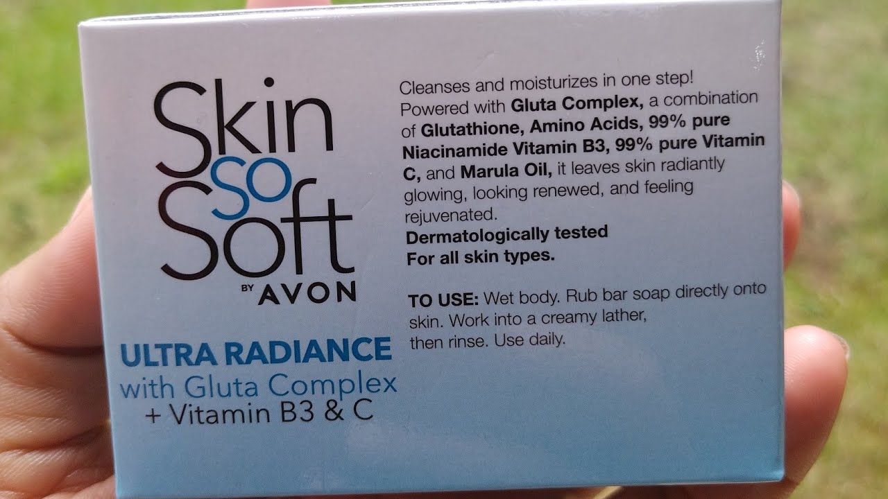avon skin so soft glutathione soap Avon Skin so soft soap Unboxing