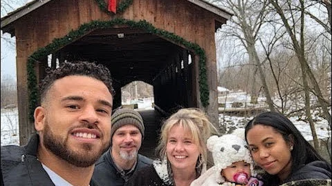 Baby Meets Cory's Family For First Time // Michiga...