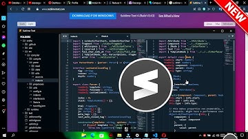 Como Descargar e Instalar Sublime Text 4 en Windows 7/8/10/11 de 32 y 64 Bits 2023 Editor de Codigo🔥